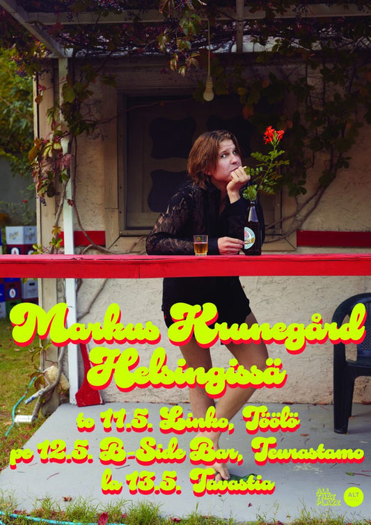 Markus Krunegård Helsingissä - A2-juliste