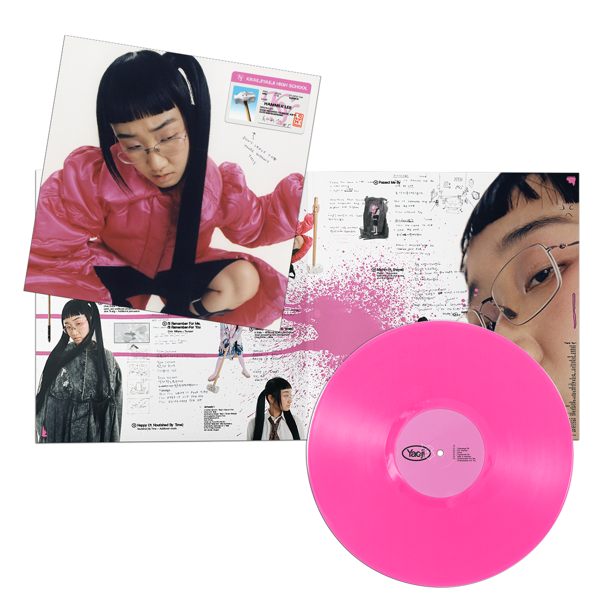Yaeji - With A Hammer (Limited Hot Pink Vinyl) LP