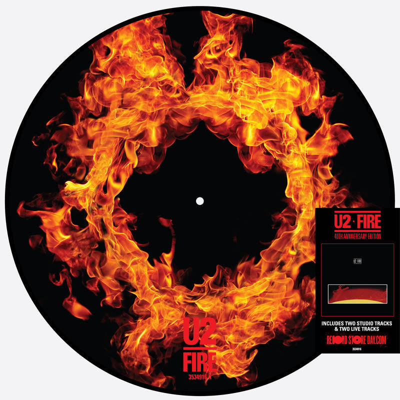 U2 - Fire - RSD 2021 12" Picture Disc